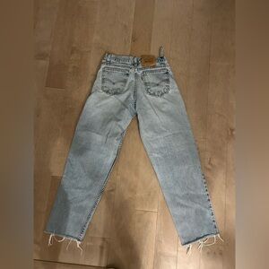 VINTAGE Levi 560 light wash